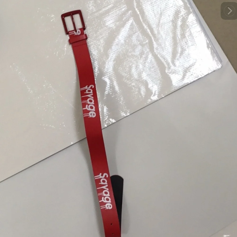 FREE Savage Red Logo Belt for Boys with purchase